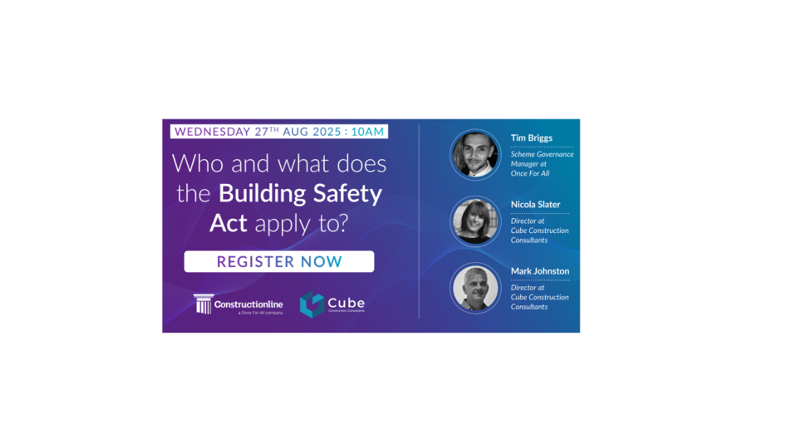 Building Safety Act Webinar 27th August 10am 