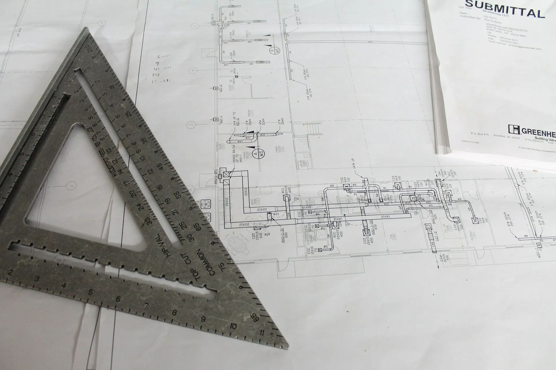 Building plans being drawn for tendering